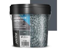 JOVIRA PINTURAS Peinture Sol en Béton Résine de rénovation pour sols en béton (4 Litres, Gris)
