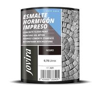 JOVIRA PINTURAS Peinture Sol en Béton Résine de rénovation pour sols en béton (750 Millilitres, Noir)