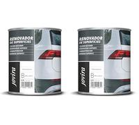 JOVIRA PINTURAS Rénovateur pour surfaces plastiques et métalliques. 0,75 L Régénérer et raviver la couleur endommagées par le soleil. (Voitures, meubles de jardin, métaux) (Incolore, 750 ml (Lot de 2)