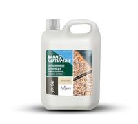 JOVIRA PINTURAS Vernis Extérieur à L'eau Il décore et embellit tous les types de bois en extérieur. (2 Litres, Mat)