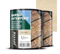 JOVIRA PINTURAS Vernis Extérieur à L'eau Il décore et embellit tous les types de bois en extérieur. (2x750 Millilitres, Mat)