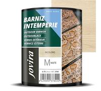 JOVIRA PINTURAS Vernis Extérieur à L'eau Il décore et embellit tous les types de bois en extérieur. (750 Millilitres, Mat)