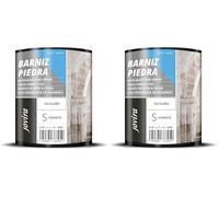 JOVIRA PINTURAS Vernis Pierre à 'eau, Brique, terrazzo, ardoise, béton, terre cuite, aspect naturel incolore. (750 Millilitres, Semimat) (Lot de 2)