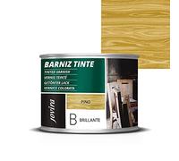 JOVIRA PINTURAS Vernis Teinté brillant, vernis pour bois, protège, décore et embellit le bois. (375 ml, Pim)