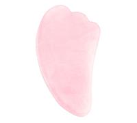 Jovivi Outil de massage en quartz rose naturel Gua Sha - Outil de massage - En forme d'ailes - Guérison - Guasha Board - Guasha - Masque facial traditionnel - Grattoir