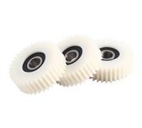Jovryn 3 PièCes SéRies 36 Dents 38Mm Nylon Moteur ÉLectronique Engrenages à Roulements à Billes pour VéLo ÉLectrique VéLo