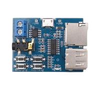 Jovryn DéCodeurs sans Perte Mp3 DéCodage Amplificateur de Puissance Lecteur MP3 Module Audio Mp3 Decoder Board Support TF Card USB