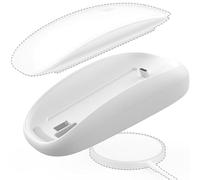 Jovryn Poignée Ergonomique et Base de Souris pour Magic Mouse 2, Chargeur sans USB C, Compatible avec Magic Mouse 2, Blanc