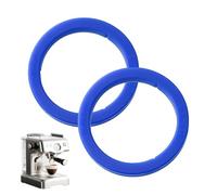 JOVYTH 2 Pièces Joint Torique E61 en Silicone, Joint de Groupe pour Machine Espresso, Compatible avec ECM/Profitec Lelit Mara X Rancilio Silvia Bezzera Rocket Appartamento, Bleu