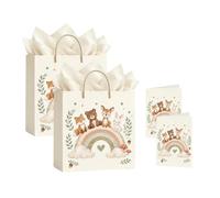 JOVYTH 2 Sacs Cadeau Naissance avec 2 Cartes et Papier de Soie