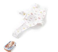 JOVYTH Coussin de Bain pour Bébé Nouveau-Né, Réducteur de Baignoire avec 5 Sangles de Sécurité et Filet Antidérapant, Support Hamac Doux pour Tête et Nuque, Baignoire Sécuritaire pour Nourrisson