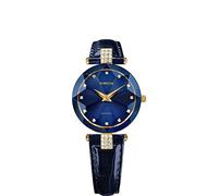 Jowissa Facet Strass Montre Femme Suisse J5.617.M Bleu/d'or