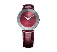 New Jowissa Femme Pyramid 36mm Leather Quartz WristMontre