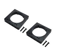 Jowsst Lot de 2 machines à graver CNC, diamètre 80 mm, fixation moteur de broche, support en aluminium, support de base de (80 mm)