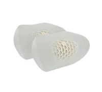 Jowua One Car Coussin de nuque pour Tesla Model 3/Y/S/X, TPE + mousse à mémoire de forme à rebond lent, sangle réglable, fermeture éclair dissimulée, taie d'oreiller facile à enlever pour toutes les