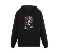 Joxlbo Working Class Hero Dolman York Hoody Unisex Ptinted Hoodies Long Sleeve Men's Hooded with Pocket Black XXL