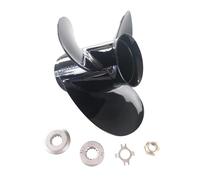 JOXLOVER Hélice de Bateau, Hélice en Alliage d'aluminium, Moulage par Extrusion Semi-Solide, adaptée à Une Puissance de 25 à 70 Chevaux!(10 1/4X14)