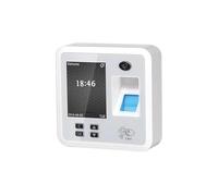 JOXLOVER Horloge de pointage, Machine de présence, Serrure de Porte biométrique, système de contrôle d'accès par Empreinte Digitale(Blanc)
