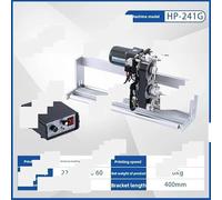 JOXLOVER Machine de Codage à Ruban, Machine d'estampage Chaud Couleur, Emballage avec imprimante, codeur électrique pour entrepôt, Industrie(400mm)
