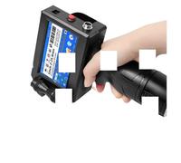 JOXLOVER Pistolet d'impression Jet d'encre Portable 25,4 mm for métal, Code-Barres, Code QR, numéro de lot, Date péremption pour entrepôt, Industrie