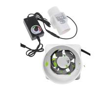 JOXLOVER Ventilateur d'extraction, 50mm Ventilateur D'échappement Tuyau Conduit Salle De Bain Extracteur Ventilation Cuisine