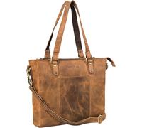Joy' 3-En-1 Vintage Shopper Cuir Sac À Main Femme Grand Sac À Bandoulière Cuir Véritable Femmes Cabas Serviette Travail Shoping Ordinateur Laptop[X1609]