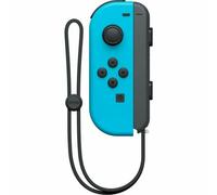 Joy-Con Gauche Nintendo Switch Sans Fil - Bleu Néon - 20h Autonomie - Vibrations HD