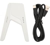 Joy Con Grip Holder,Charging Handle with 2 x 250 MA Charging Current Comfort Grip Holder Portable Game for Joy Con Accessories (White)