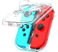 Joy-Con Storage Case,Portable Dustproof Protective Box Compatible with Nintendo Switch Joy-Con Switch/OLED PC Transparent Case with Magnetic Closure.[K77]