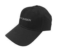 Joydivision Casquette de baseball Band Logo – Nouveau Officiel Noir Unisexe Taille unique