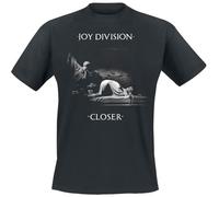 Joy Division Classic Closer Homme T-Shirt Manches Courtes Noir XL 100% Coton Regular/Coupe Standard