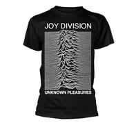 Joy Division - T-shirt UNKNOWN PLEASURES - Adulte (M) (Noir)