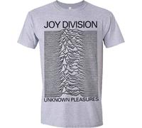 Joy Division Tričko Unknown Pleasures Gris XL