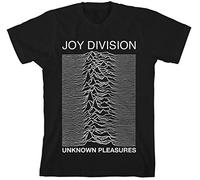 Joy Division Unknown Pleasures Homme T-Shirt Manches Courtes Noir XXL