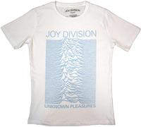 Joy Division - "Unknown Pleasures" T-Shirt pour femmes RO10360 (XL) (Weiß)