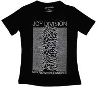 Joy Division - "Unknown Pleasures" T-Shirt pour femmes RO10360 (XXL) (Schwarz)