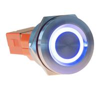 Joy-it 22T-02 22T-02 Bouton-poussoir 24 V 2 A 1 x On/Off à accrochage rouge,