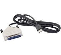 Joy-it 57CNCd25 Câble contrôleur CNC Arduino [1x USB 1.1 type A mâle - 1x SUB-D mâle 25 pôles] 1.50 m noir