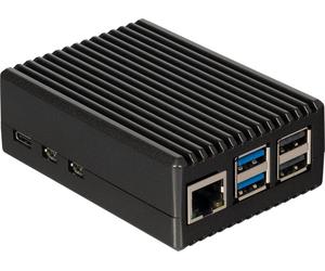 Joy-it Aluminiumgehäuse Für Raspberry Pi 5 - Schwarz