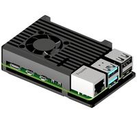 Joy-it Armor Case BLOCK ACTIVE Boîtier pour ordinateur monocarte Convient pour (kits de développement): Raspberry Pi® avec