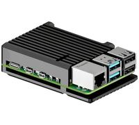 Joy-it ARMOR Case BLOCK Boîtier pour ordinateur monocarte Convient pour (kits de développement): Raspberry Pi avec refroidisseur