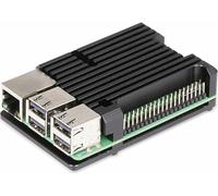 Joy-it ARMOR Case BLOCK Boîtier pour ordinateur monocarte Convient pour (kits de développement): Raspberry Pi® avec refroidisseur