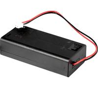 Joy-it BF-2xAA-EIN/AUS-JST Support de pile x 1/2 LR6 (AA) connecteur JST (L x l x H) 6.8 x 3.2 x 1.7