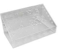 Joy-it Boîtier pour ordinateur monocarte Convient pour (kits de développement): Raspberry Pi verre acrylique transparent