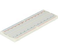 Joy-it Breadboard 830 Platine enfichable Nbr total de pôles 830 (L x l) 16.5 mm x 5.5 mm 1 pc(s)