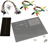 Joy-it Breadboard Set Kit de développement Breadboard Nbr total de pôles 830 (L x l x H) 21 x 22.5 x 7 cm 1 pc(s)