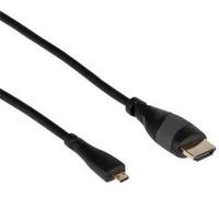 Joy-it Câble HDMI Raspberry Pi [1x HDMI mâle - 1x HDMI mâle D Micro] 1 m noir