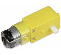 Joy-IT Com-Motor01 Moteur à engrenages Jaune, Noir Compatible avec Arduino, Banana P