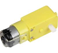 Joy-it com-Motor01 Moto-réducteur jaune, noir Adapté pour (ordinateur monocarte) Arduino, Banana Pi, Cubieboard, Raspberry Pi®