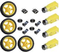 Joy-it CR-1774897 Robot voiture Adapté pour (ordinateur monocarte) Arduino, Raspberry Pi® 1 pc(s)